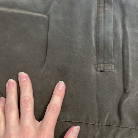 Vince silk one piece short sleeve jumpsuit size small 2 - Picture 3 of 8